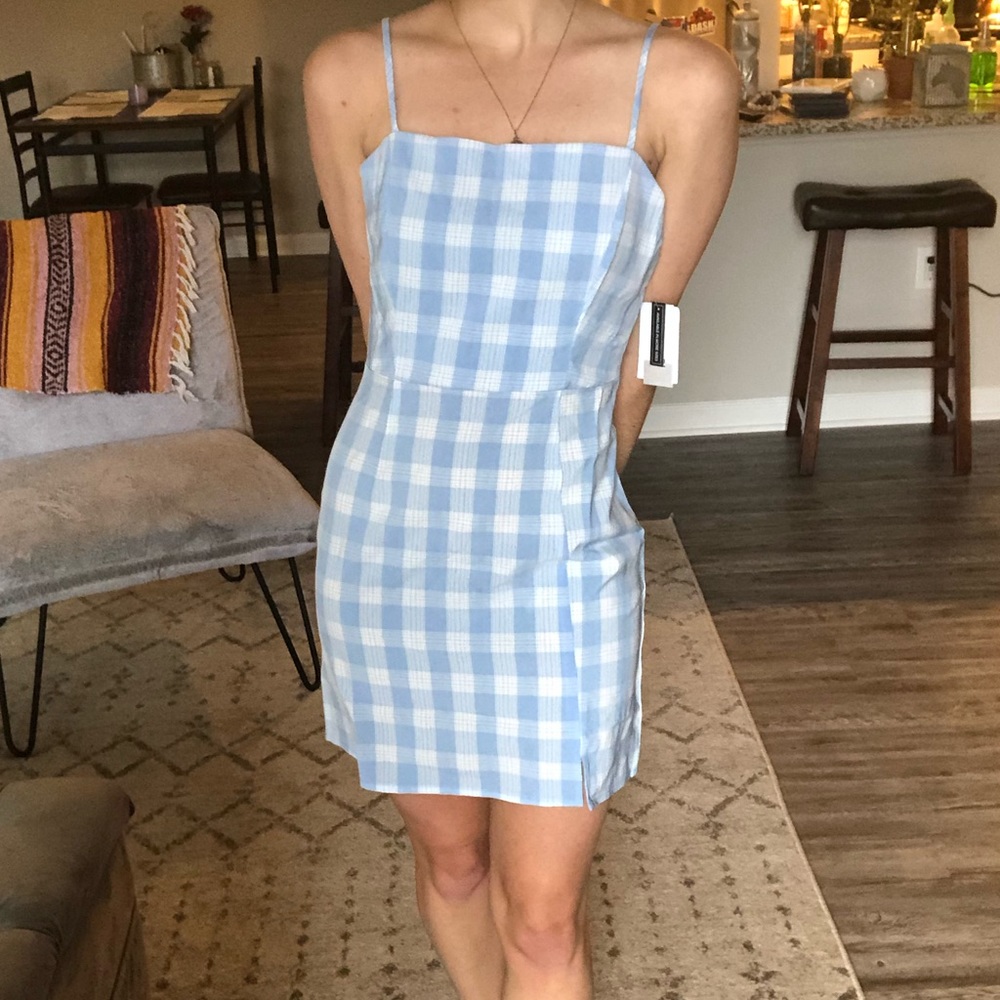 NWT BP Gingham Mini Dress